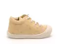 Naturino 0E13 NATURINO COCOON SUEDE PR.GLITTER FLOWER Jaune Bébé Fille