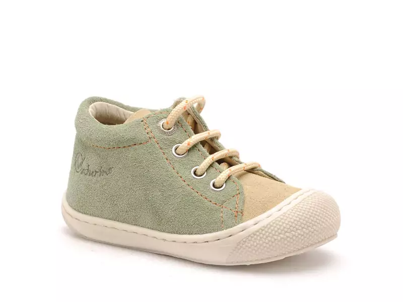 Naturino 3F80 NATURINO COCOON SUEDE Kaki Bébé Garçon