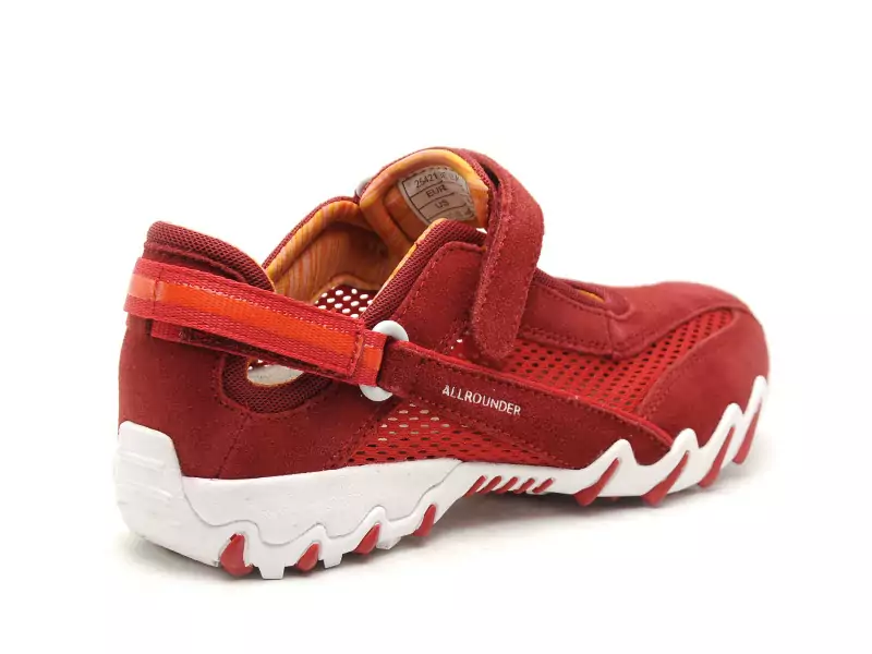 Allrounder 819P2006587 NIRO Rouge Baskets Basses Femme