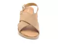 Tamaris 28102 44 Marron Sandales Plates Femme