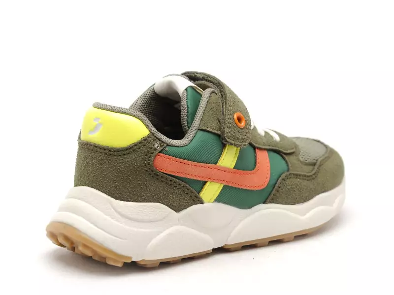 SJ 644613 Kaki Baskets Basses Garçon