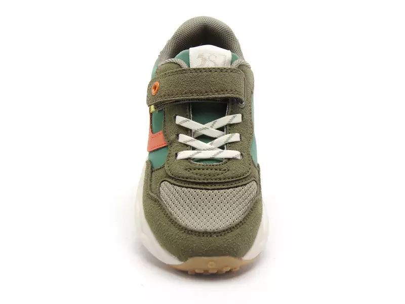 SJ 644613 Kaki Baskets Basses Garçon