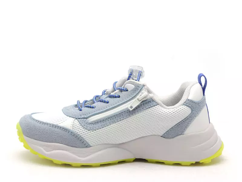 SJ 644493 Bleu Baskets Basses Garçon