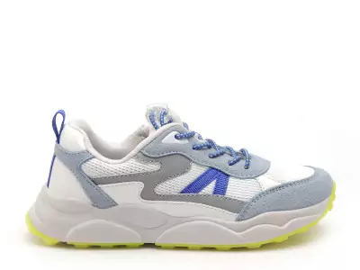 644493 Bleu Baskets Basses Garçon