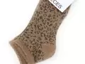  CHAUSSETTES PCSEBBY GLITTER AOP SNEAKER SOCK Beige Chaussettes Femme