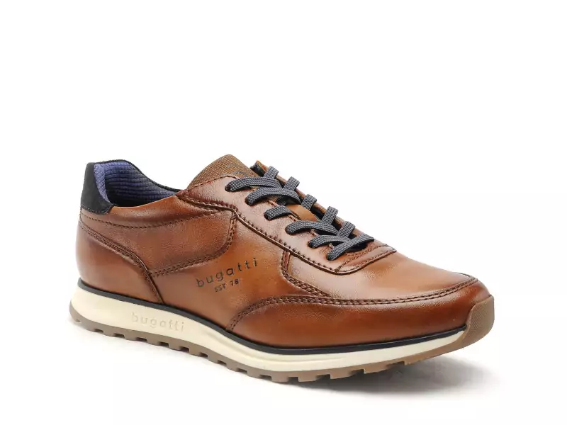 Bugatti 335A021P4000 Marron Baskets Basses Homme