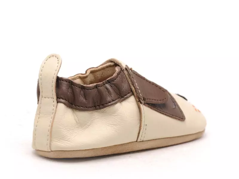 Bopy CHAUSSONS BEBE DADOG Beige Chaussons Bébé