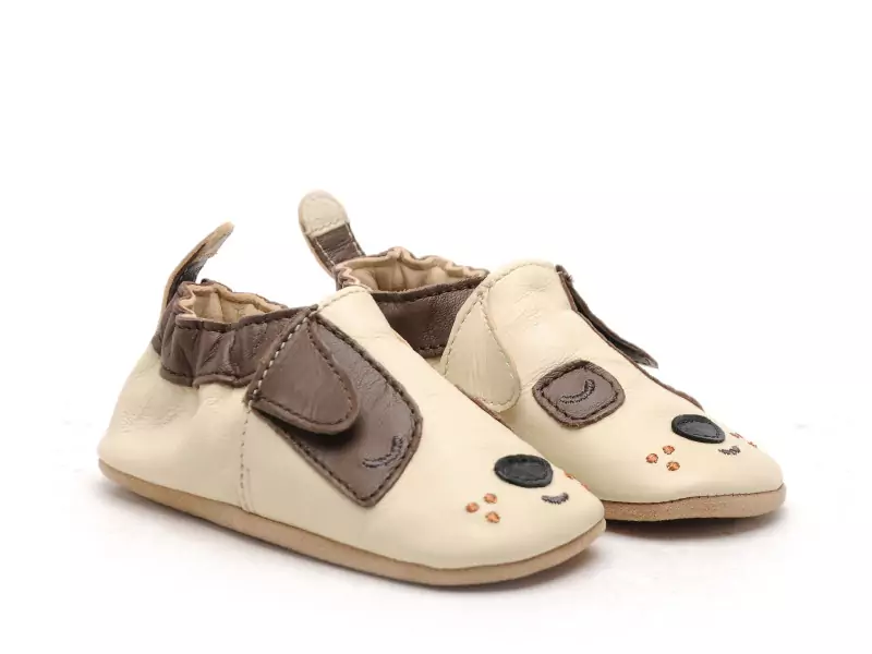 Bopy CHAUSSONS BEBE DADOG Beige Chaussons Bébé