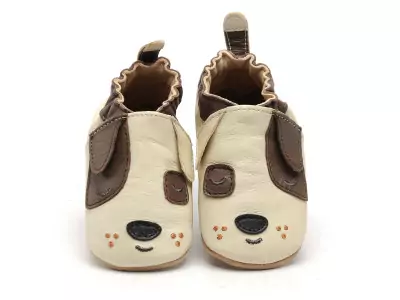 CHAUSSONS BEBE DADOG Beige Chaussons Bébé