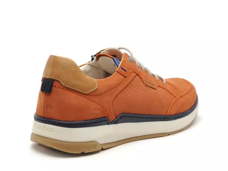 Fluchos F2211 Orange Baskets Basses Homme