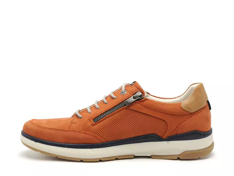 Fluchos F2211 Orange Baskets Basses Homme