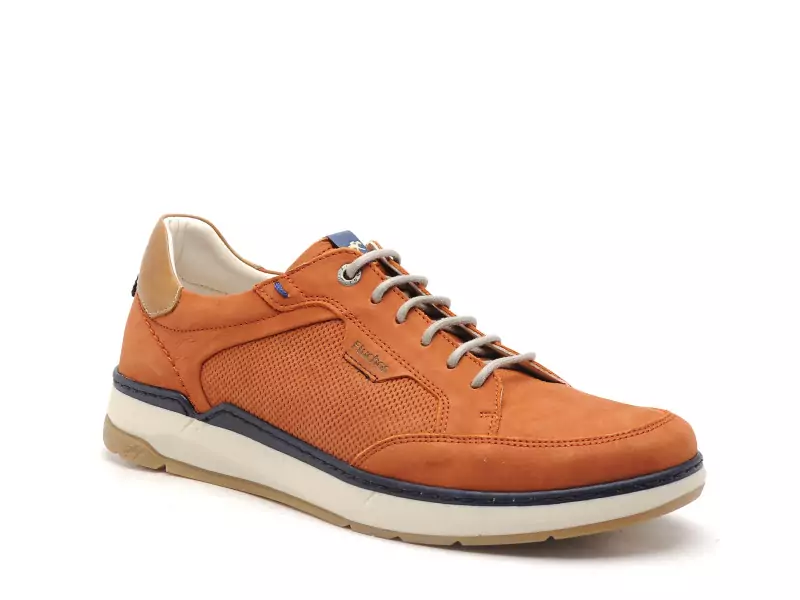 Fluchos F2211 Orange Baskets Basses Homme