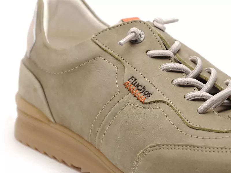 Fluchos F2383 Kaki Baskets Basses Homme