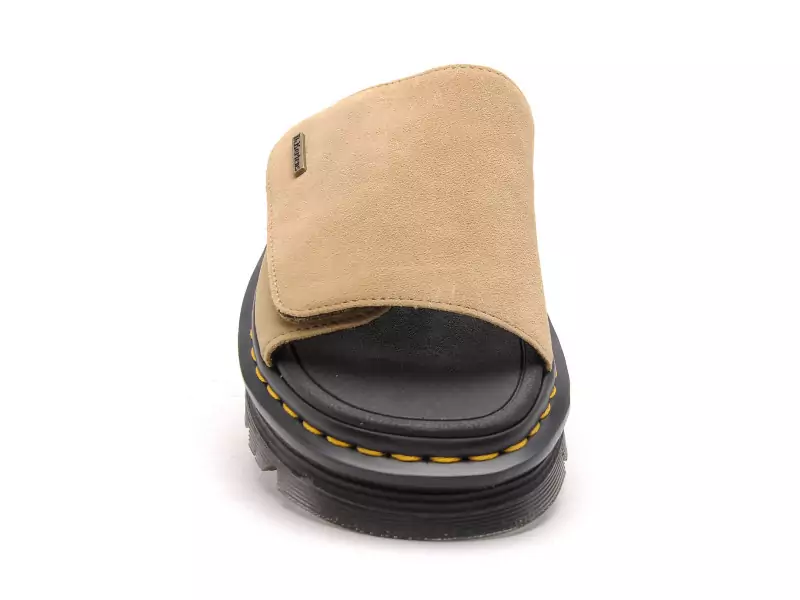 Dr Martens ZEBZAG SLIDE Beige Mules et Sabots à Talons Femme