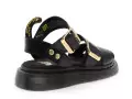 Dr Martens GRYPHON STRAP SANDAL Noir Sandales Plates Femme