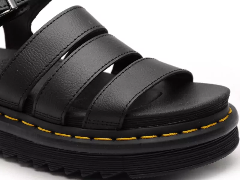 Dr Martens BLAIRE Noir Sandales à Talons Femme