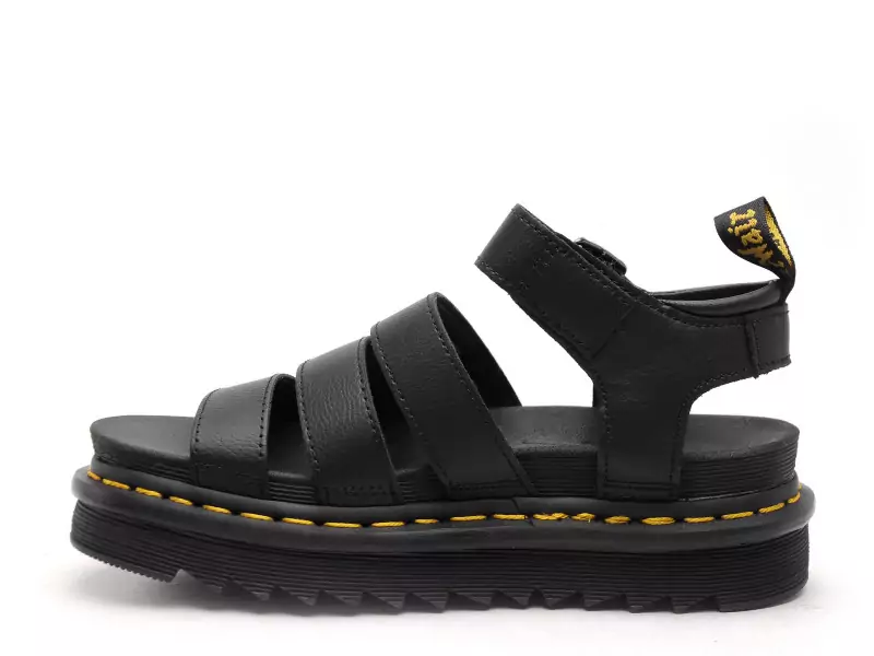 Dr Martens BLAIRE Noir Sandales à Talons Femme