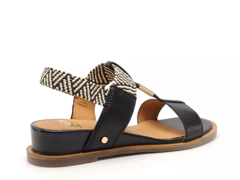 Mamzelle OBOLE Noir Sandales à Talons Femme