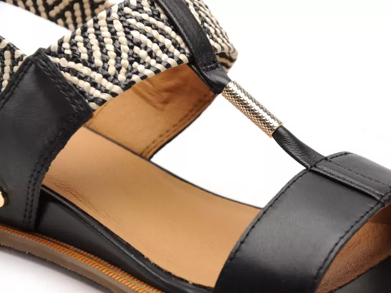 Mamzelle OBOLE Noir Sandales à Talons Femme