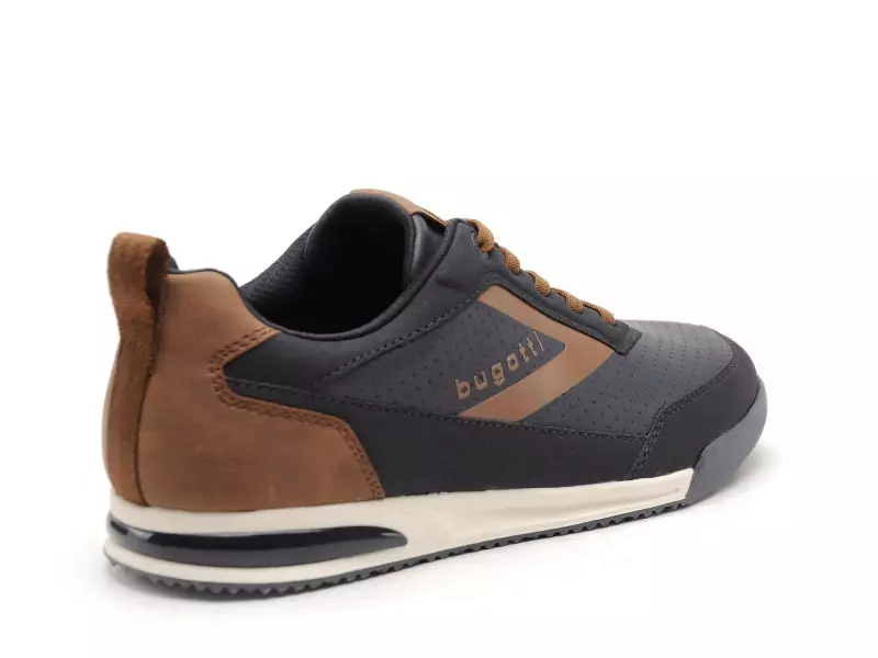 Bugatti 321A38195000 Bleu Baskets Basses Homme