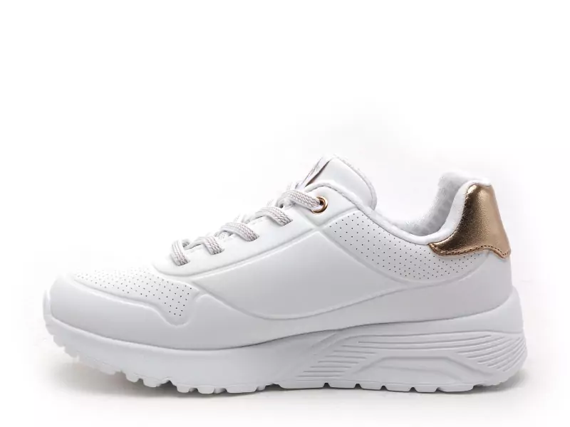 Skechers 310384L UNO LITE Blanc Baskets Basses Fille
