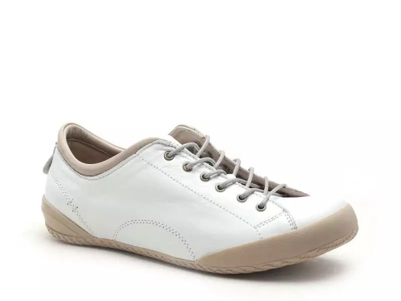 Andrea Conti 0349657 Blanc Baskets Basses Femme