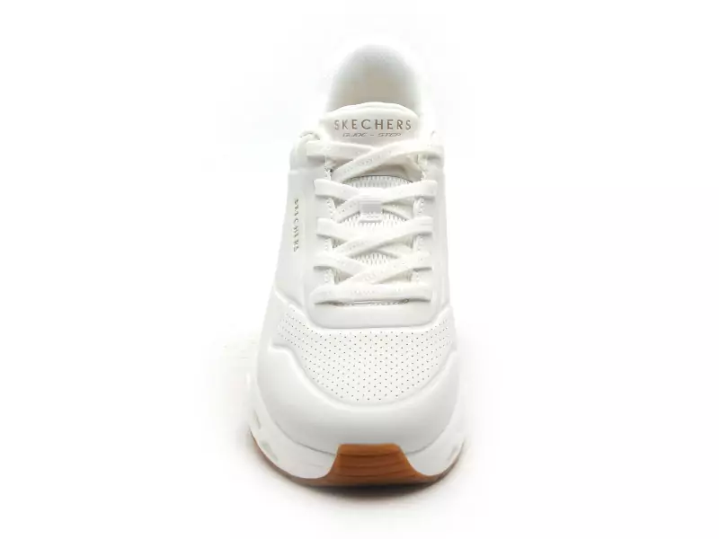 Skechers 190113 UNO Blanc Baskets Basses Femme