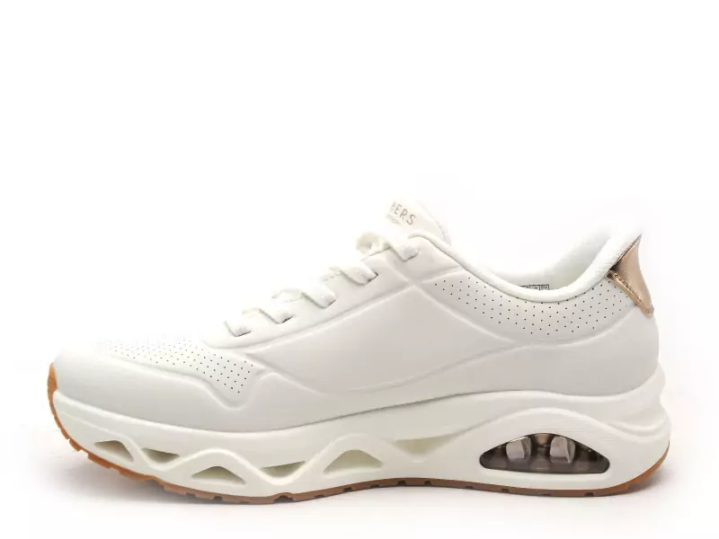 Skechers 190113 UNO Blanc Baskets Basses Femme