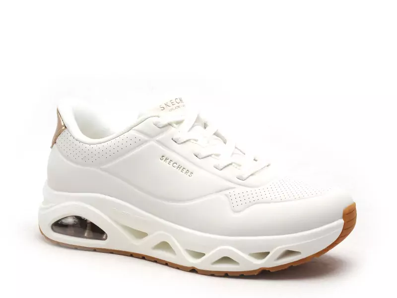 Skechers 190113 UNO Blanc Baskets Basses Femme