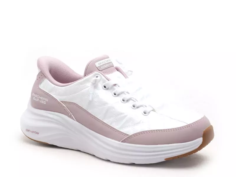 Skechers 150404 COZYFIT Blanc Baskets Basses Femme