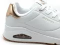 Skechers 177094 UNO Blanc Baskets Basses Femme