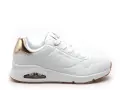 Skechers 177094 UNO Blanc Baskets Basses Femme