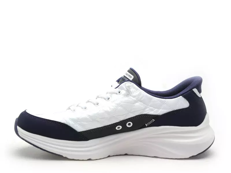 Skechers 232619 COSYFIT Blanc Baskets Basses Homme