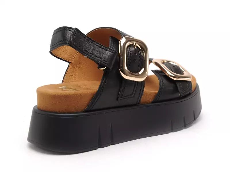 Mamzelle USUFI Noir Sandales à Talons Femme