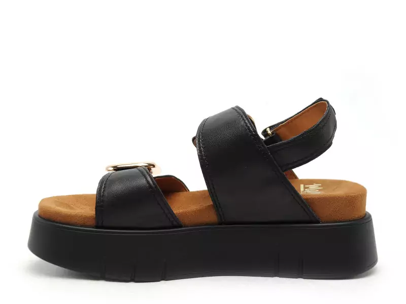 Mamzelle USUFI Noir Sandales à Talons Femme