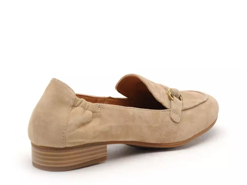 Mamzelle ZOUMI Beige Mocassins Femme