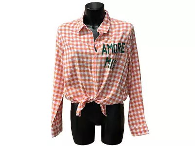 Chemisier Orange ALIZE Chemisiers et Tuniques Femme