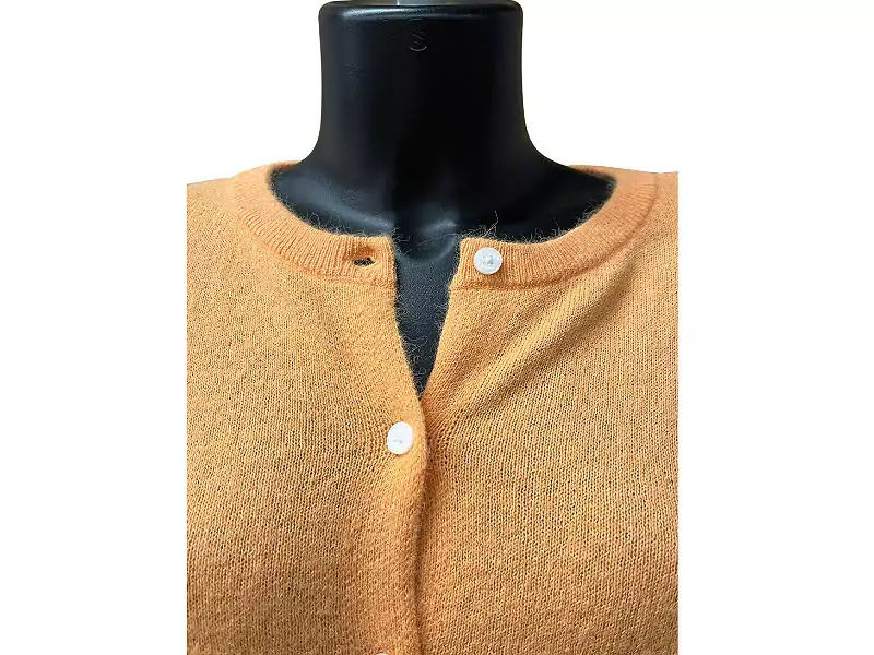 Pieces Gilet Orange NAOMI Pulls et Gilets Femme