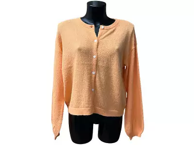 Gilet Orange NAOMI Pulls et Gilets Femme