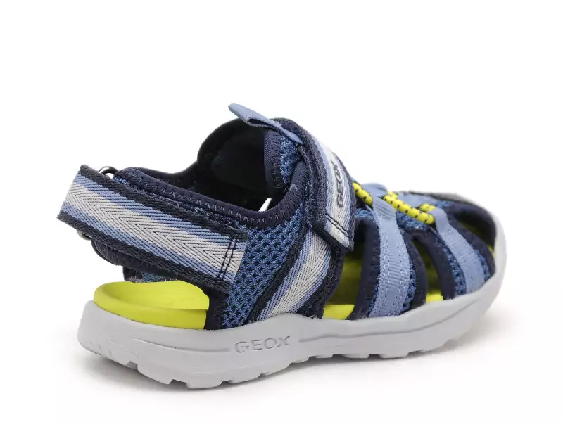 Geox J VANIETT BOY J555XA Bleu Sandales Garçon