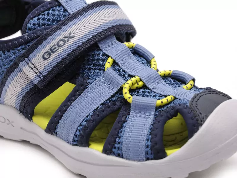 Geox J VANIETT BOY J555XA Bleu Sandales Garçon