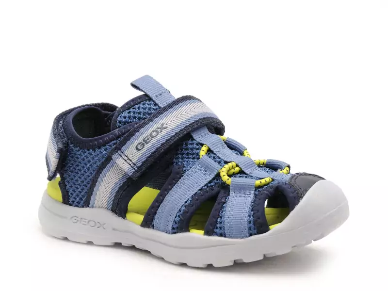 Geox J VANIETT BOY J555XA Bleu Sandales Garçon