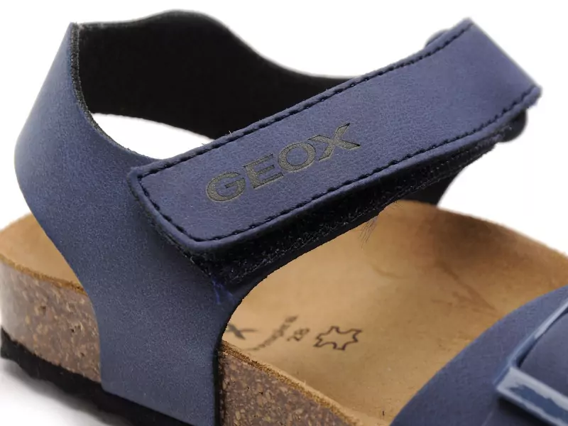 Geox J GHITA BOY J028LB Bleu Sandales Garçon