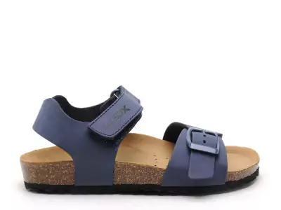 J GHITA BOY J028LB Bleu Sandales Garçon