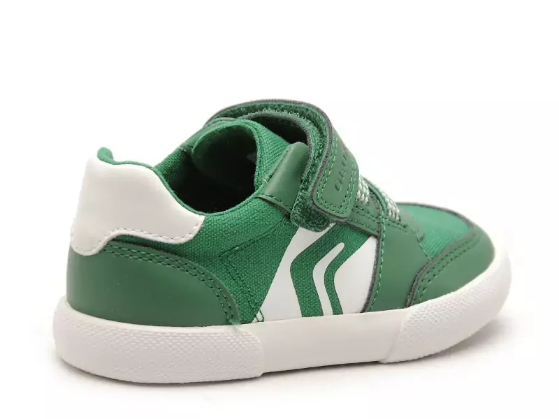 Geox B GISLI BOY Vert Baskets Basses Garçon