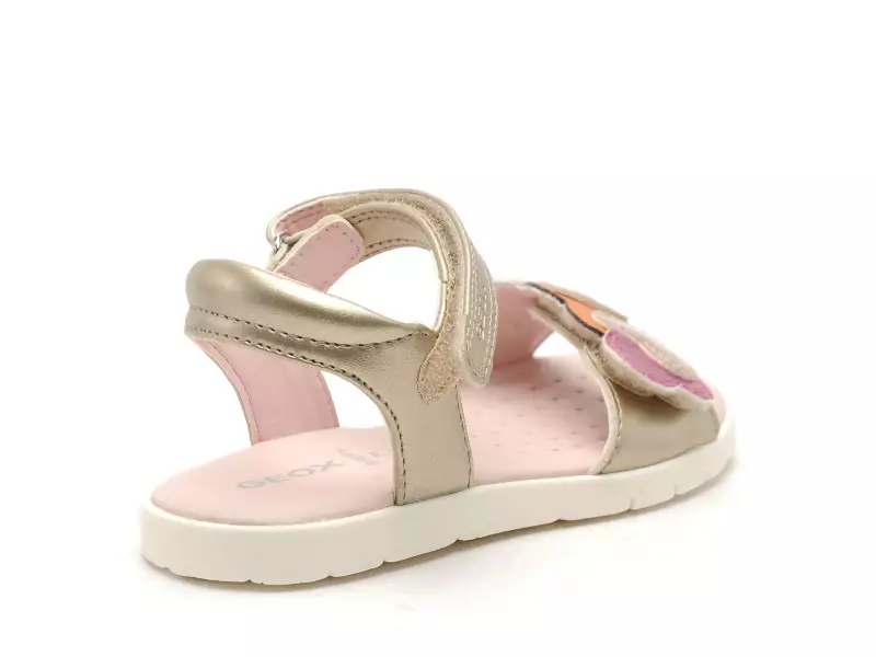 Geox J SANDAL JOYFOOT GIR J65P1D Or Sandales Fille