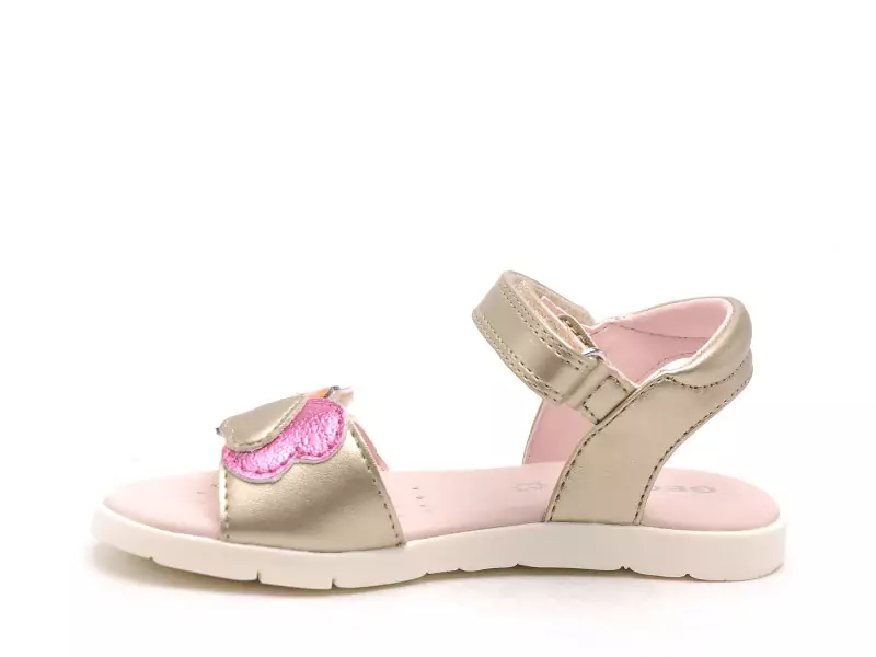Geox J SANDAL JOYFOOT GIR J65P1D Or Sandales Fille