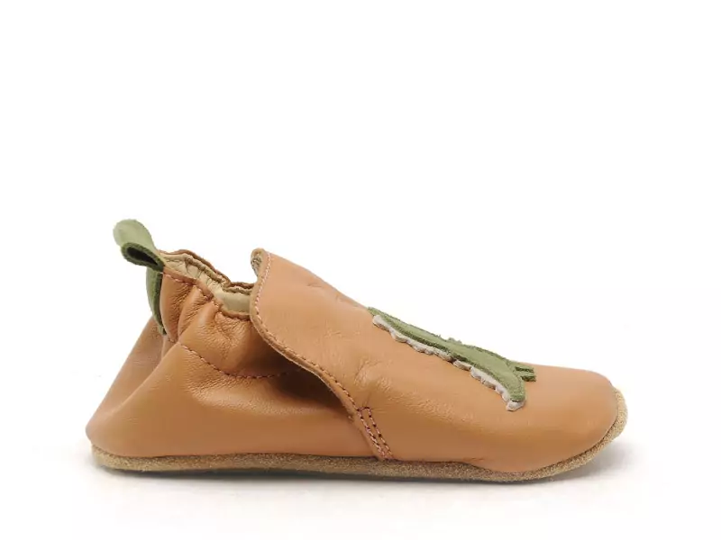 Bellamy Chaussons Bébé VALENTINES LEDINO Marron Chaussons Bébé