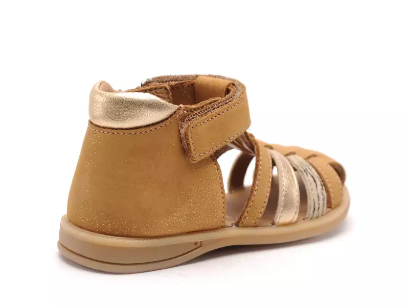 Bellamy Baby MARCHE PAILLETTE Or Sandales Fille