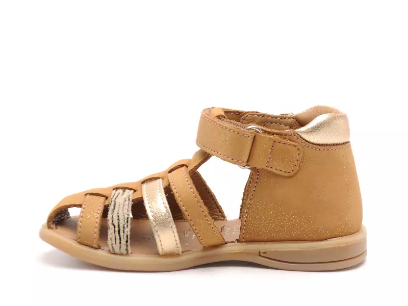 Bellamy Baby MARCHE PAILLETTE Or Sandales Fille